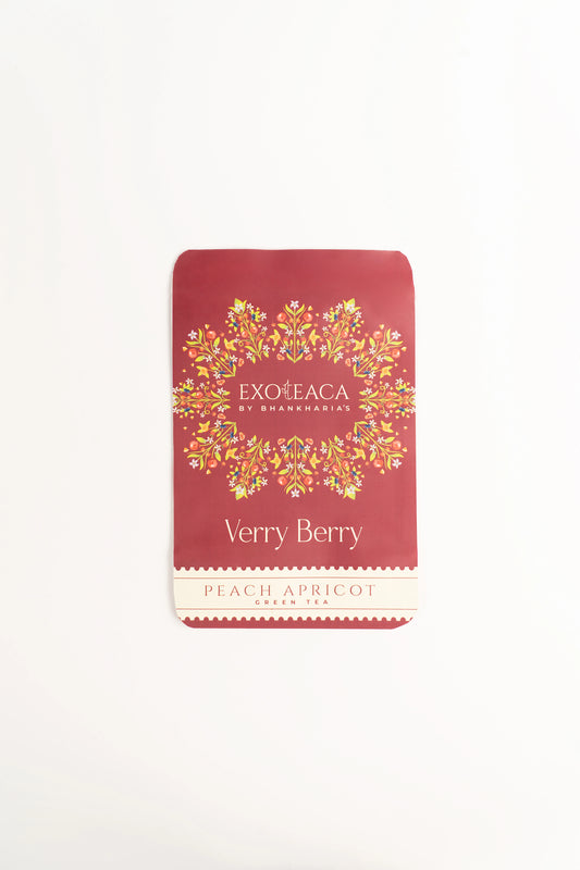 Peach apricot green tea